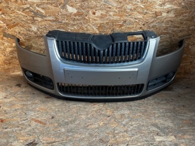 Бампер передний перед skoda fabia 2 2 roomster фото №1