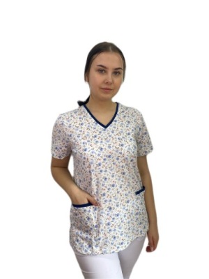 Bluza Medyczna Jersey Wzór nr 2 Rozm. 3XL