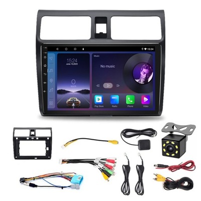 RADIO ANDROID 13 NAVEGACIÓN DE AUTOMÓVIL SUZUKI SWIFT 2003-2010 CARPLAY DSP  