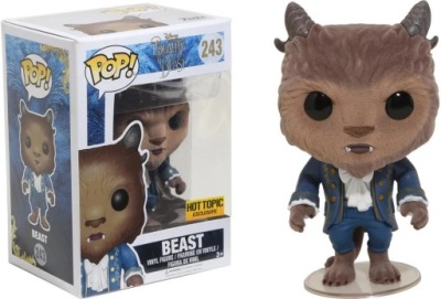 Funko POP! Beauty And The Beast: Beast (Flocked) 243 Hottopic Exclusive