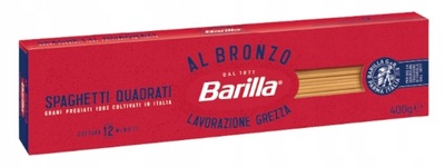 BARILLA Makaron Spaghetti Quadrati Al Bronzo 400g