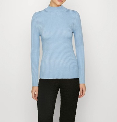 Sweter damski EVEN&ODD niebieski S