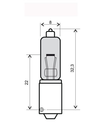 LUZ MOTO 10PZ 12V/21W 90° RMS246510015  