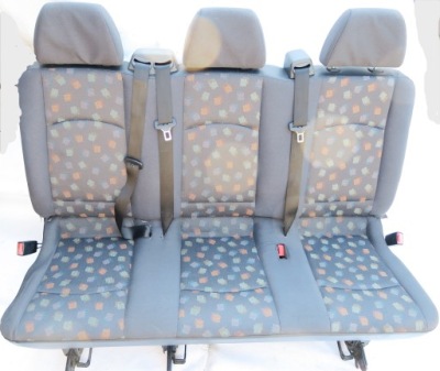 Заднее сиденье 3 местная 2 ряд mercedes vito w639 фото №1