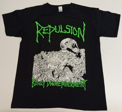 REPULSION Bodily Dismemberment grindcore Napalm koszulka M