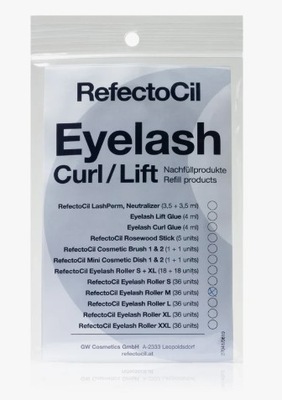 RefectoCil Refill Eyelash Wałeczki do podkręcania rzęs 36 szt. R. M