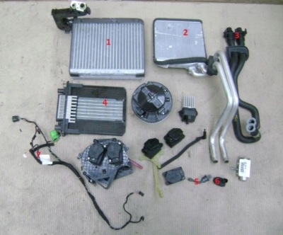 Моторчик жгут отопителя range rover evoque 3d фото №1