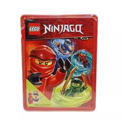 ZESTAW KSIĄŻEK Z KLOCKAMI LEGO NINJAGO