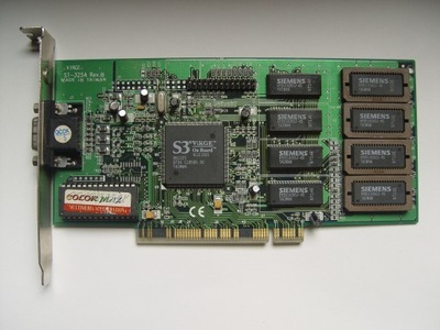 Grafika S3 Virge PCI 4MB