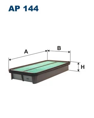 AP144 ФІЛЬТР ПОВІТРЯ