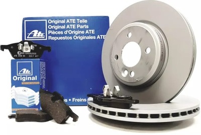 Ate тормозные диски + тормозные колодки перед mini cooper s one cabrio фото №1