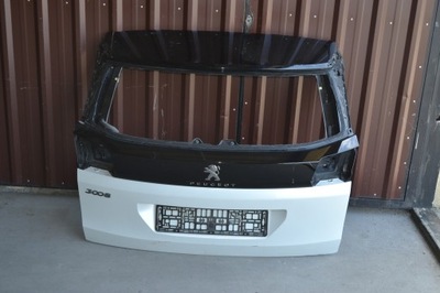 Кришка багажника багажника кришка задня peugeot 3008 ii фото №1