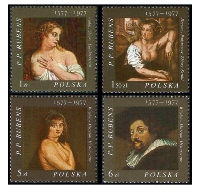 Fi 2350-2353 ** 400 rocznica urodzin P.P. Rubensa