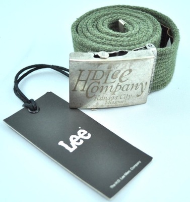 LEE pasek green logo BELT _ 90