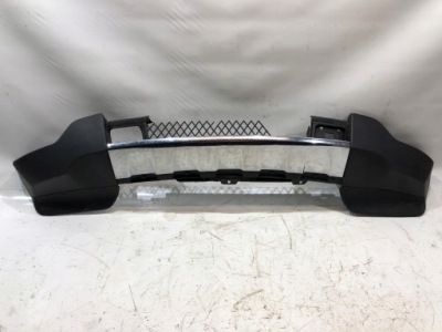 Grand cherokee wk2 спойлер бампера перед хром фото №1