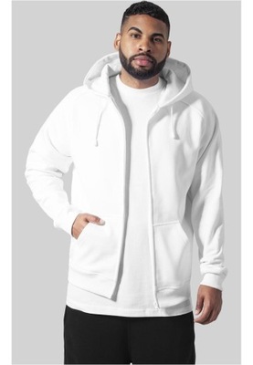 Bluza Zip Hoody White Urban Classics XXL