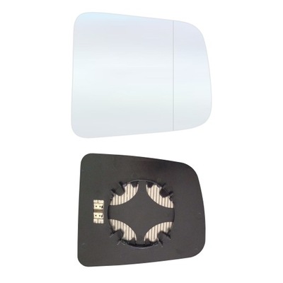 Ford ranger 1998+ вкладиш дзеркало правий з підігрівом асферичне фото №1