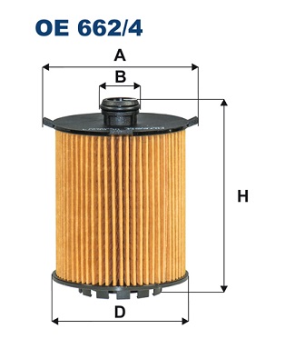 FILTRAS ALYVOS FILTRON FIL OE662/4 VOLVO S60/S90/V40 