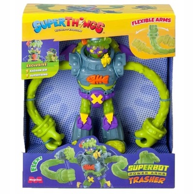 Superbot Trasher Superthings Figurka Zestaw Robot + Figurki Super Things