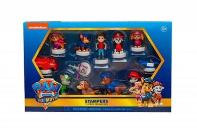 Psi Patrol 12 figurek ze znaczkiem - Deluxe Box