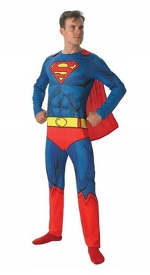STRÓJ SUPERMAN SUPERMANA SUPERBOHATER KOMIKS XL