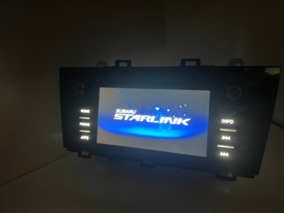 Радио subaru outback 86201al450 cd dvd bluetooth фото №1