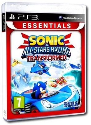 SONIC ALL STARS RACING TRANSFORMED PS3 NOWA