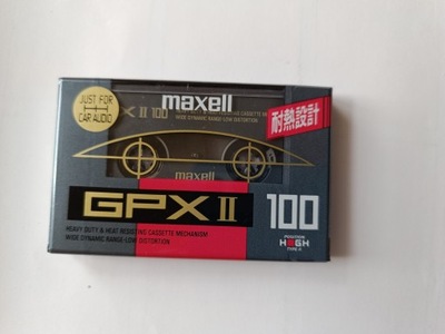 Maxell GPX II 100 1992r Japan 1szt,