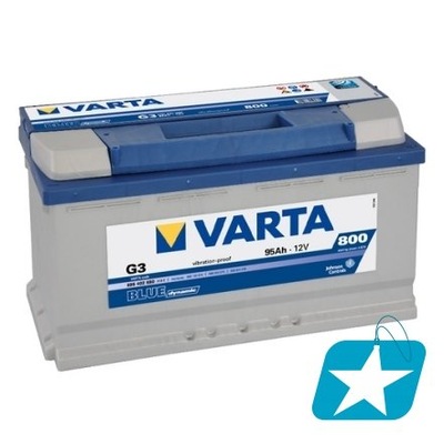 VARTA BLUE DYNAMIC 95AH 800A (G3)