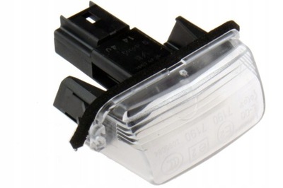 Citroen peugeot лампа лампа підсвітка номерного знака фото №1