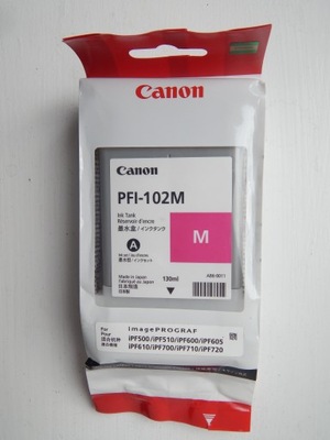 Tusz Canon PFI-102M magenta iPF700,iPF500 ORYGINAŁ