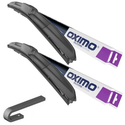 OXIMO WIPER BLADES HYBRID TOW BAR 600MM+475MM  