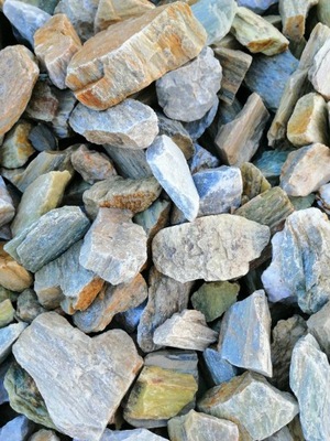 Grys lazur, kamień ozdobny, kamień dolomitowy 32-64mm - worek 10kg