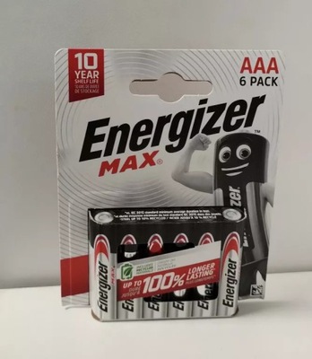 BATERIE ENERGIZER AAA 6PACK