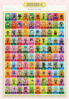 For Animal Crossing S4 amiibo NFC Tag Card 86*54mm