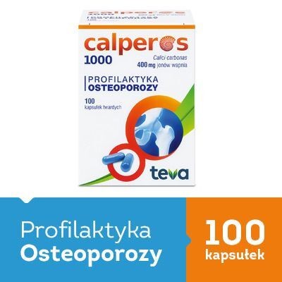 Calperos 1000 mg, 100 kapsułek
