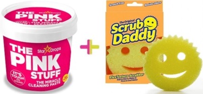 PASTA PINK STUFF 850G + GĄBKA SCRUB DADDY ZESTAW