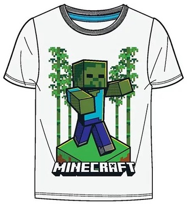 Koszulka T-shirt MINECRAFT ZOMBIE 128cm/8lat