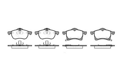 DRIVE+ ZAPATAS DE FRENADO PARTE DELANTERA OPEL ASTRA 98- 2 0DTI  