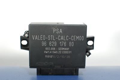 Citroen c6 блок керування pdc 9662917680 фото №1