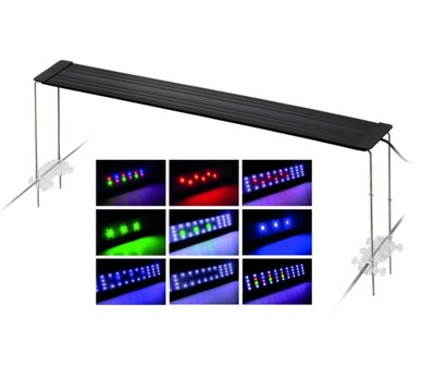 BELKA DO AKWARIUM Oświetlenie LED AquaLED Max Color 15W/40cm RGB 9 TRYBÓW