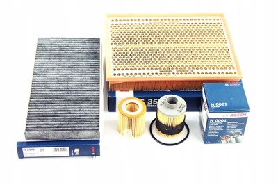 SET FILTERS BOSCH FIAT CROMA 1.9 D MULTIJET 1.9 MJTD  