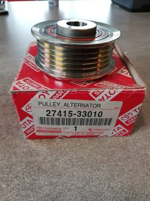 Шкив генератора 27415-33010 toyota оригинальный номер фото №1