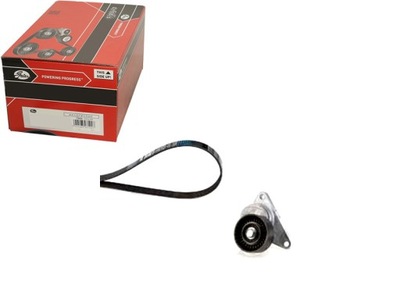 Набір ремені багаторучейкових з ролики volvo c70 фото №1