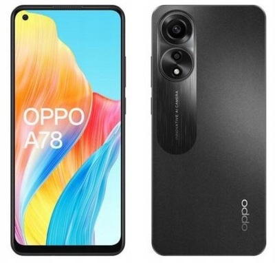 Smartfon Oppo A78 Mist Black 8/128GB