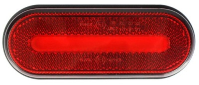 Габаритный фонарь led неон фара габаритная czerwona держатель фото №1