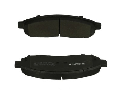 Гальмівні колодки гальмівні delphi lp2011 фото №1