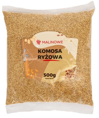 QUINOA KOMOSA RYŻOWA BIAŁA 500g DOSKONAŁA NATURALNA JAKOŚĆ PREMIUM