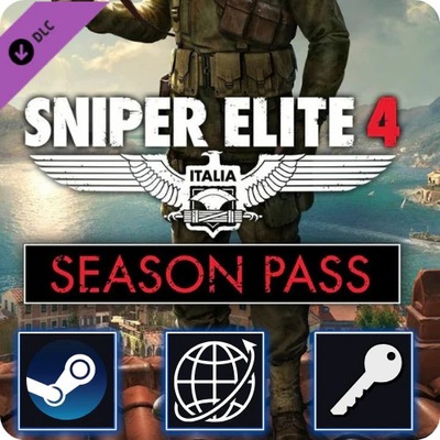 Sniper Elite 4 - Season Pass DLC (PC) Steam Klucz Global