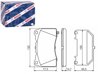 ZAPATAS DE FRENADO PARTE DELANTERA PARTE TRASERA CADILLAC ATS CHEVROLET CAMARO DODGE VIPER  